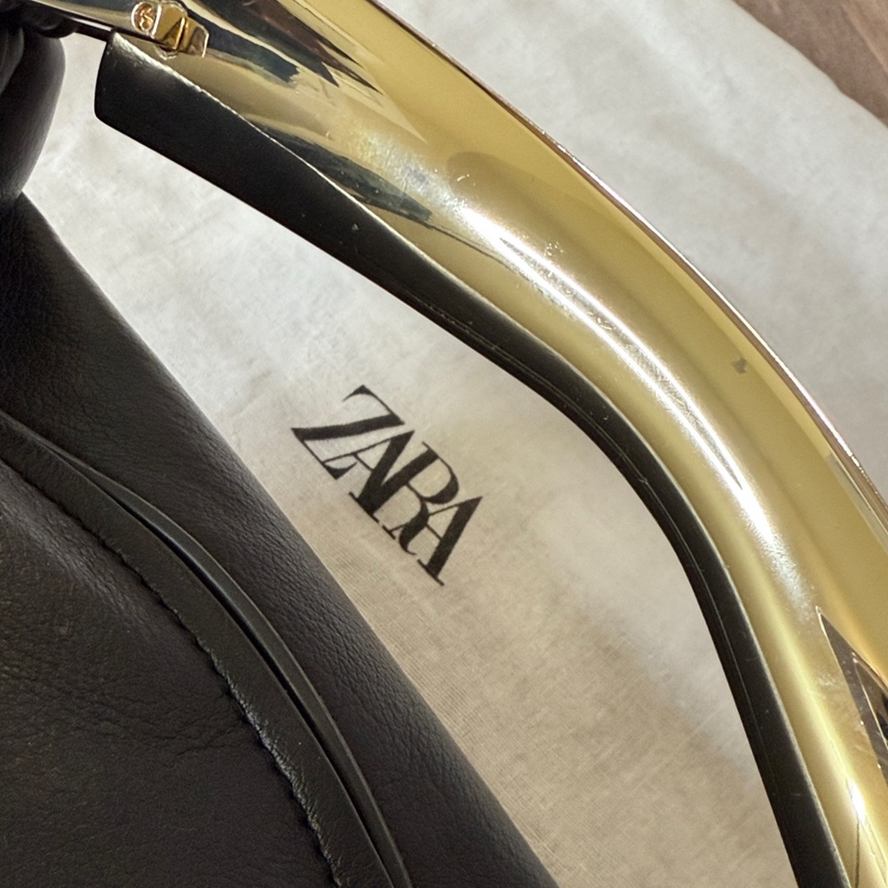 EUC Zara Metal Handle Bag - Picture 4 of 8